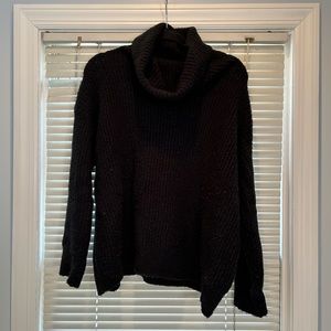 Black Turtleneck Sweater